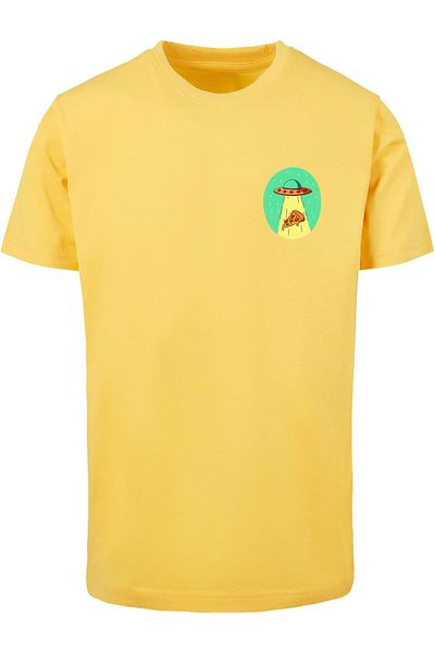 Mister Tee Herren Ufo Pizza Tee