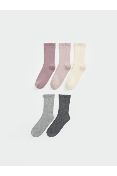 LC Waikiki Lcwk Women's Straight Socks 5 Pack
