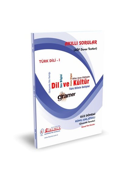 İlkumut Yayınları Türk Dili - I - 2026-2027 Güncel Baskı