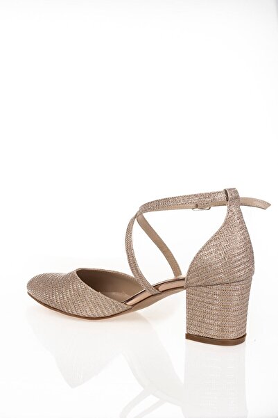 Genel Markalar Rose Mercan Topuklu Kadın Klasik Ayakkabı 710cnr