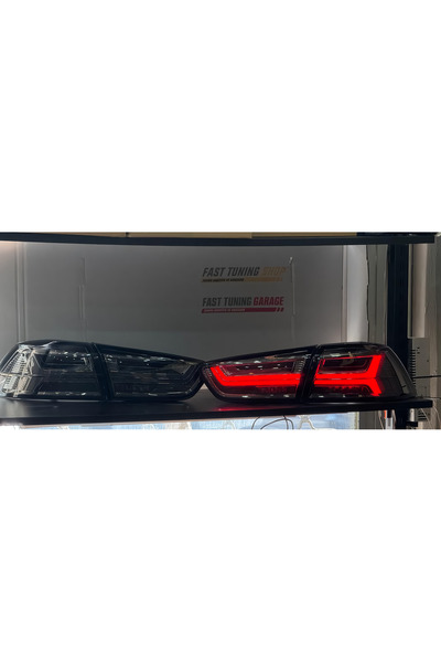 VLAND 2009 - 2016 MİTSUBİSHİ LANCER AUDİ DİZAYN FÜME LED STOP TAKIMI