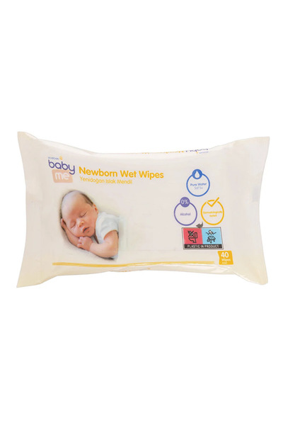 Baby&Me Yenidoğan Islak Mendil 3x40 (120) Adet