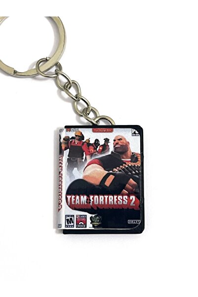 Cosmic Star Team Fortress 2 Pc Steam Miniature Game Box Keychain