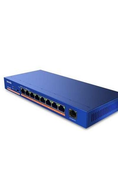 Tenda 9-Port 10/100Mbps Desktop Switch With 8-Port PoE