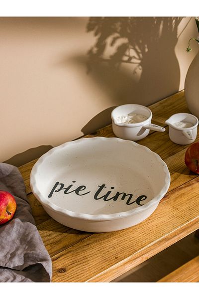 LC Waikiki H12 Text Printed Ceramic Oven Dish 27 cm