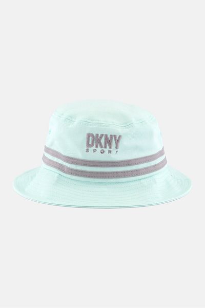 DKNY Sport Men Embroidered Logo Bucket Hat, Light Turquoise