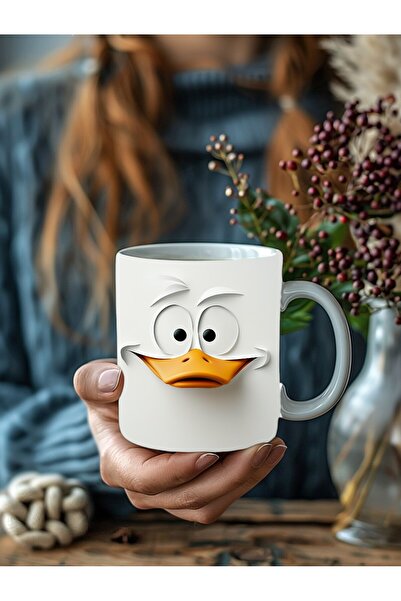 Evion Duck Themed 3D Design Ceramic Mug - Gift Mug