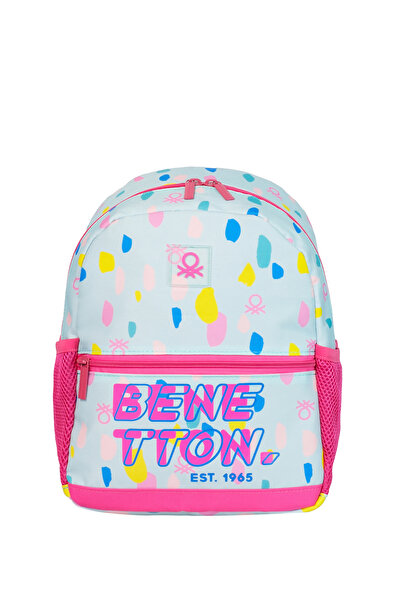 United Colors of Benetton KIZ ÇOCUK BRUSH EFFECT ANAOKUL ÇANTASI 13158