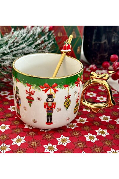 Tohana Happy New Year, New Year's Themed Special Boxed Mug & Spoon Gift