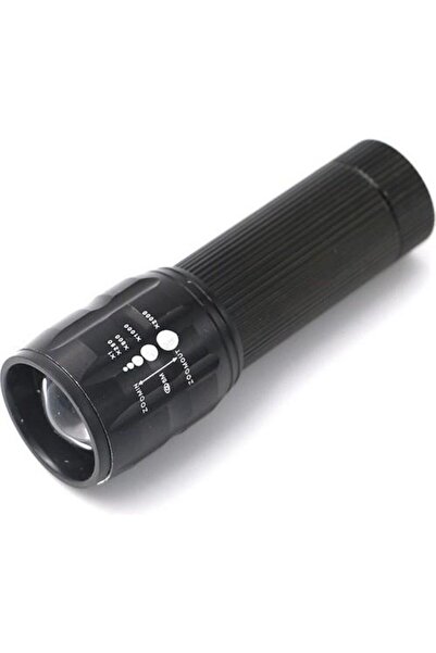 Geseus Polis Feneri El Feneri Uzun Menzilli Zomlu Acil Durum Feneri Alüminyum...