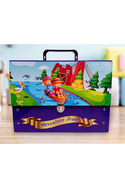 izmir yazici servis Adventure Team Box with Handle Folder Kindergarten Kindergarten