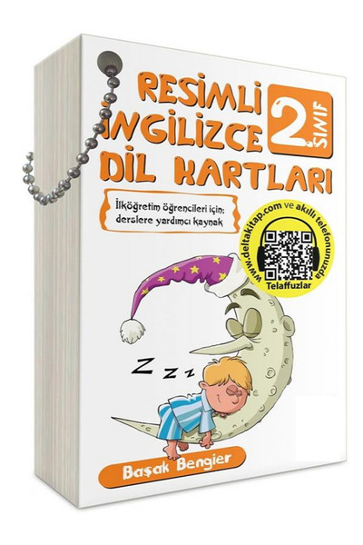 Efsane Yayınları 2.Sınıf Resimli İngilizce Dil Kartları / Derslere Yardımcı Kaynak