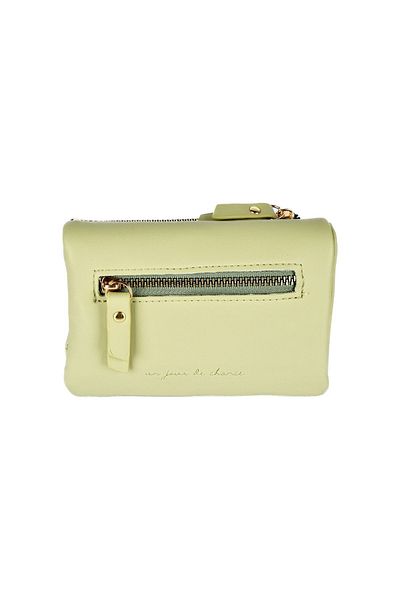 CüzCan Mint Green Small Women's Wallet - Soft Soft Leather Polite