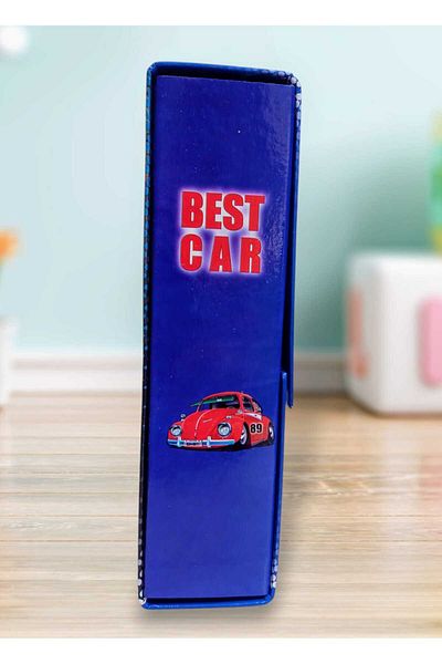 izmir yazici servis Super Cars Box with Handle Folder Kindergarten Kindergarten