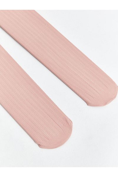 LC Waikiki LCW Kids Patterned Girl's Thin Pantyhose Pack of 2