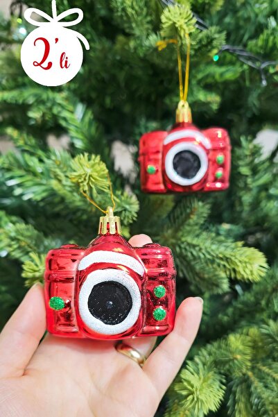 PEKSHOP Πρωτοχρονιάτικο στολίδι για χριστουγεννιάτικο δέντρο 2-συσκευασία - Π...