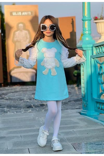 Stil Burada Rochie cu broderie de perle