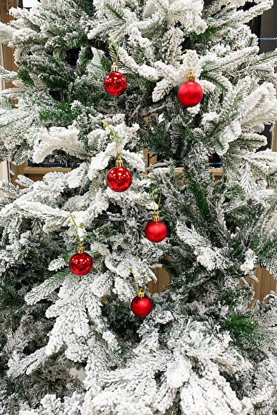 Yusuf Dirik YD Party Supplies Новогодишна елкова топка 3 броя блестящи 3 броя...