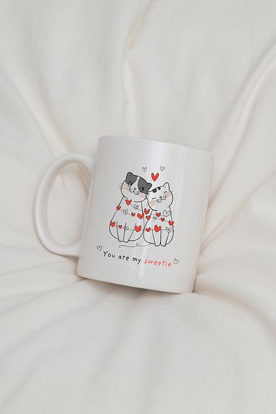 feinas Love Love Porcelain Mug Cup