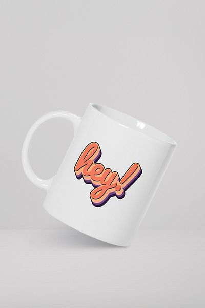 feinas Porcelain Mug - Hey!