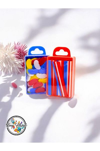 tiny hands Σετ μέτρησης Αβακά Πρωτοβάθμιας Εκπαίδευσης: 3 Πακέτα + Μπαστούνια και Φασόλια μέτρησης