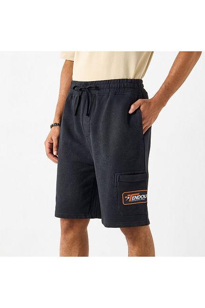 SP Characters Shorts with Drawstring Closure and Pockets