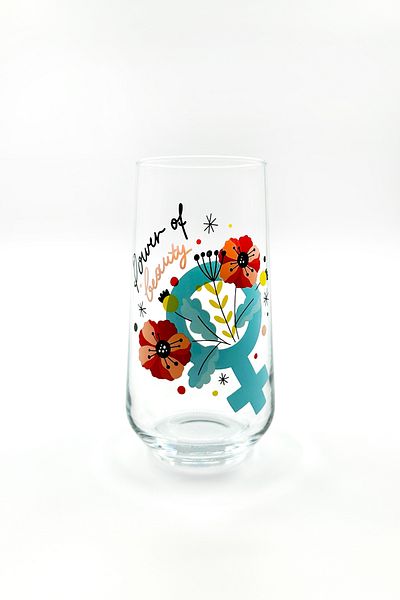 Paşabahçe 420015     6-Piece Power of Beauty Soft Drink Cup 470 Cc