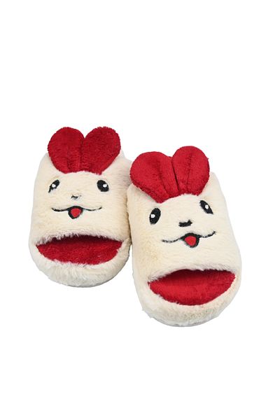 Sia Çanta Sia Comfortline Eva Based - Non-Cold Feet with Slidable Carpet Slippers and Fur Cute Rabbit Figure