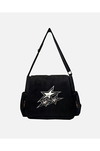 DEEFWEAR Tri zvezdice 3D specijalni dizajn Štampano Poštarska torba