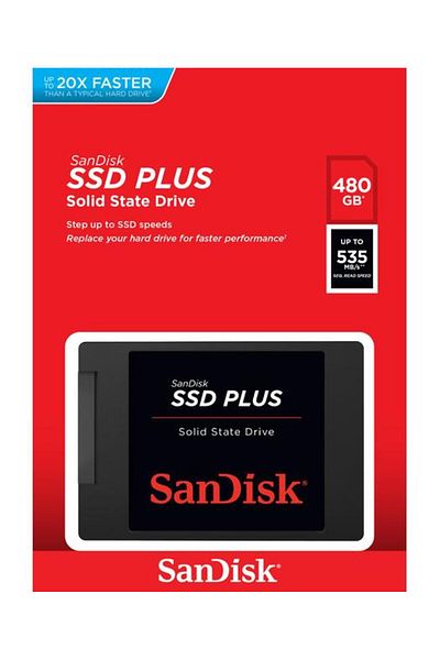 SanDisk Ssd Plus 480Gb Sdssda-480G-G26