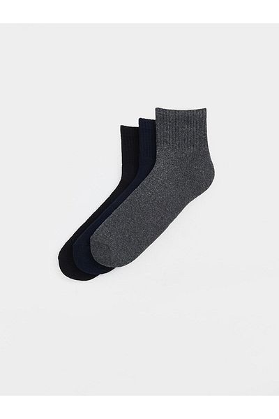 LC Waikiki LCW ACCESSORIES Men's Socks 3-Piece