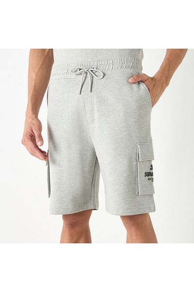 Starter Printed Shorts with Flexi Waist and Pockets
