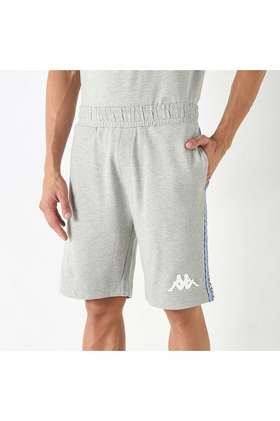 Kappa Logo Print Shorts with Elasticated Waistband