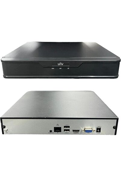 Uniview مسجل كاميرا NVR301-08S3 ذو 8 قنوات - ماوس مع محول وكابل