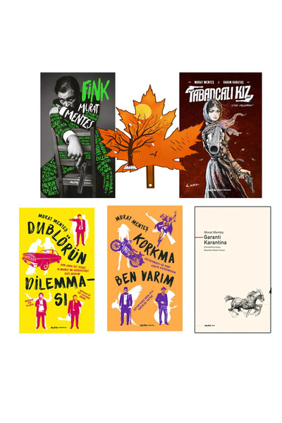 Alfa Yayınları Murat Menteş - Fink - Tabancalı Kız - Dublörün Dilemması -kork...