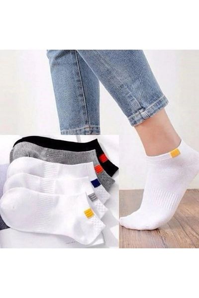 KRAVEN Unisex Σπειροειδείς Αθλητικές Κοντές Κάλτσες 5 τεμαχίων (28)