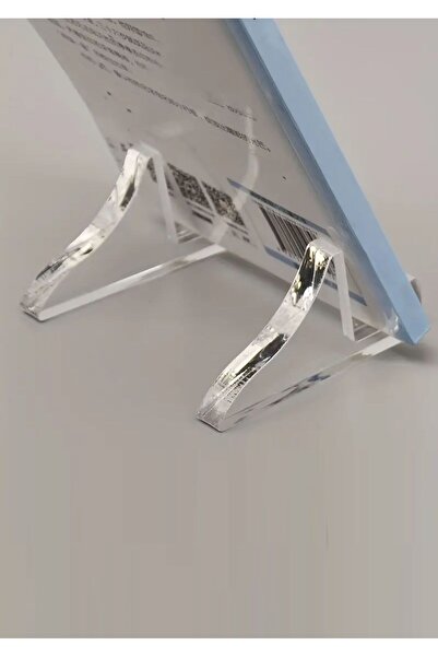 Pleksi Marketi Plexy Transparent Rahmened Foot--4 Pieces--