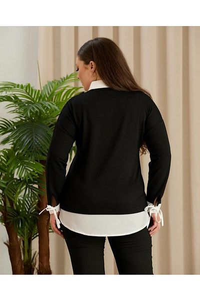 Te&Te Women's Blouse with Shirt Detail