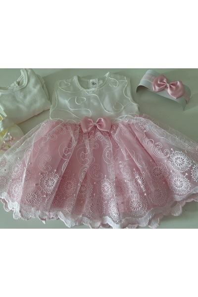 biyan collection طقم فستان زفاف للفتيات الصغيرات، فستان سهرة، هدية استحمام لل...