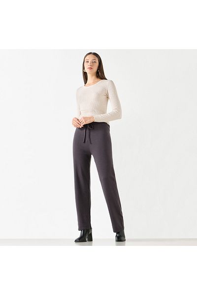 2Xtremz Textured Sweater with Round Neck and Long Sleeves