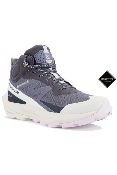 Salomon Elixir Activ Mid Gtx W Gore-Tex ®   L47457200 Patika Climbing Unisex Outdoor Boots Purple