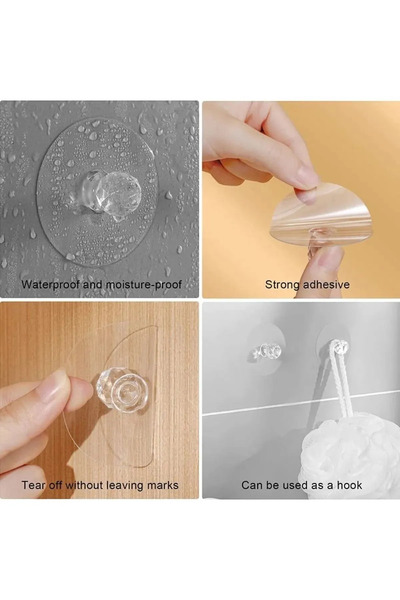 btm home Self Adhesive Drawer & Cabinet Knob – Multi-Purpose Cabinet Door Holder, Set of 3