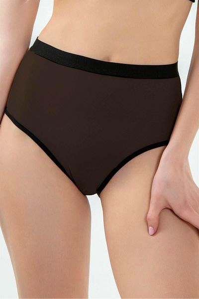 Magic Form 895 Women's High Waist Tulle Panties-black
