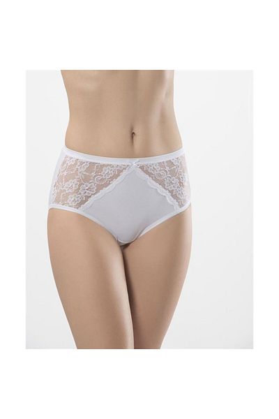 TÜREN 282 Μοντέλα Λευκή Δαντέλα Lycra κιλότα