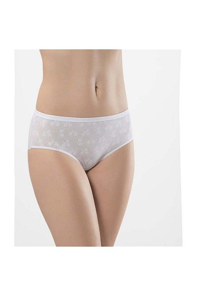 TÜREN 283 Chiloți damă Jacquard dublu-alb