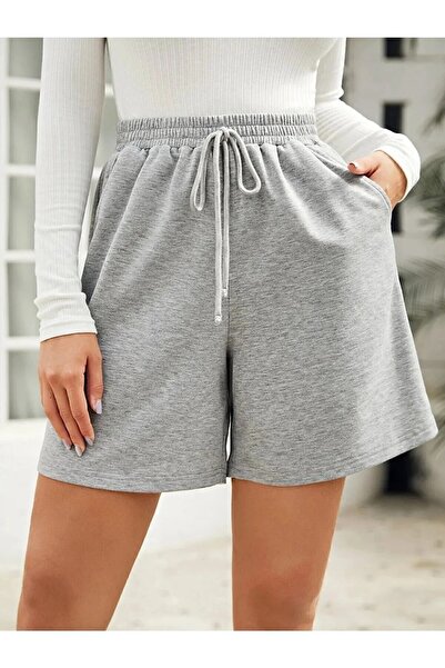 berfmoda Ikili Şort Siyah Ve Gri