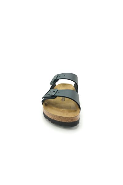 Birkenstock Arizona Black Unisex Slippers - Double Striped, Mushroom051793