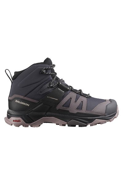 Salomon X Ultra 4 Mid Gore-Tex Women's Purple Outdoor Boots L 47685500