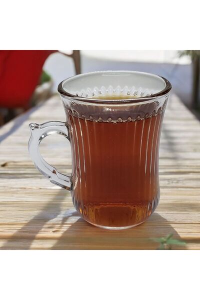 YANPA TİCARET Yanpa 3 Lü Glas Ankara Mug Borosilkat Çay Kupası