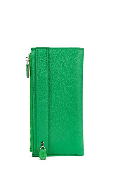 Bilik Deri Açık Yeşil-Rölax Unisex Cüzdan BSH 3240